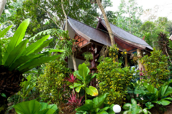 Bungalow-Anlage in Khao Sok, Thailand