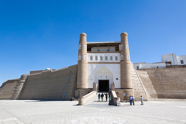 Usbekistan Reise  Die alte Festung Ark in Buchara