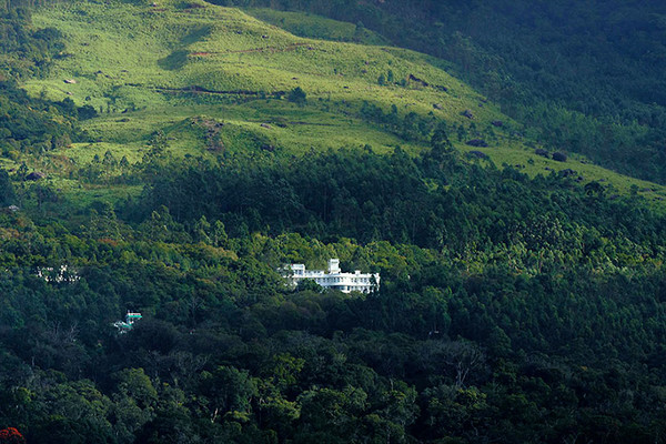Indien Reise (Südindien)  Unser Hotel in den Bergen