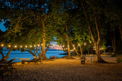 Abendstimmung an unserem Strand