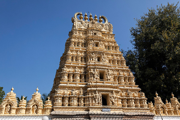 Indien Reise (Südindien)  Tempel in Mysore