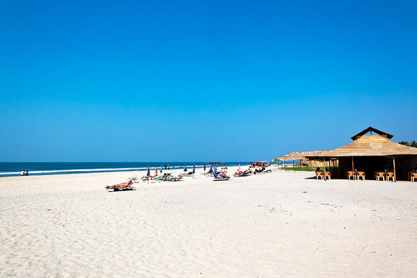 Indien Reise (Südindien)  Goa verfügt über 100 km Strände