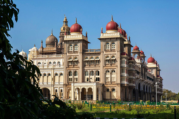 Indien Reise (Südindien)  Maharaja-Palast in Mysore