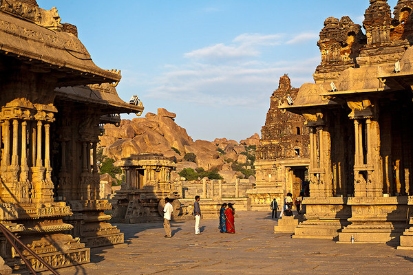 Indien Reise (Südindien)  Weltkulturerbe Hampi